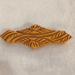 Bakelite Pin: Vintage Bakelite Chevron Pin