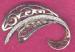 Jomaz Pin: Vintage JOMAZ  Rhinestone Brooch Pin, Mazer