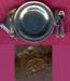 Sterling Pin: Signed Miniature Sterling Place Setting Pin
