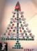 Christmas Tree Pin with Rhinestone Dangling Lights & Garland