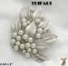 Trifari Jewelry: Vintage TRIFARI Pin  Faux Pearl