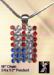 American Flag Necklace: Rhinestone American Flag Pendant