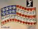 American Flag Pin: Waving American Flag Pin Rhinestone