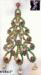 Christmas Tree Pin: Rhinestone Dangle Christmas Tree Pin