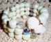 Bracelet - Vintage Wrap Around Pearl and Crystals