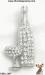 Champagne Pin:  Rhinestone Champagne Bottle & Glass Pin