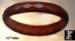 Bakelite: Transparent Red Vintage Bangle Bracelet