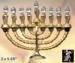 Chanukah Menorah Pin: Rhinestone Menorah Pin for Chanukah!