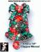 Christmas Bell Pin: Rhinestone Christmas Bell Pin Red Green