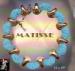 Matisse Necklace: Vintage Matisse Copper Enamel Necklace