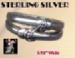 Sterling Ring: Sterling Silver Double Band Ring