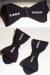 Vintage Faile and Rhinestone Bow Tie Buckles