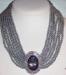 Set - Fabulous Gray Pearls and Rhinestones