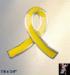 Yellow Ribbon Pin: Patriotic Yellow Awareness Ribbon