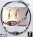 Amethyst Necklace Set:  Genuine Amethyst Necklace Earrings