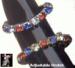 Jewelry-Rings-Single Row Patriotic Rhinestone Stretch Ring
