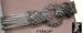 Bracelet: Caviar Magnetic Toggle Multi Chain Bracelet
