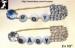 Baby Brooch: Rhinestone Baby Diaper Pin - Baby Bead Letters