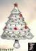 Christmas Tree Pin: Rhinestone Christmas Tree Brooch Pin