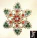 Christmas Snowflake Pin: Rhinestone Snowflake Brooch Pin