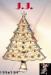 Christmas Tree Pin: Vintage Christmas Tree Pin Signed J.J.