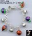 Christmas Jewelry:  Christmas Ornament Charm Bracelet