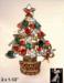 Christmas Tree Pin: Fancy Cuts Rhinestone Christmas Tree Pin