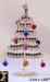 Christmas Tree Pin: Small Christmas Tree Pin - Free-standing