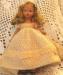 Nancy Ann Storybook Doll -- Bisque Lace Peach Dress