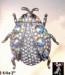 Beetle Pin: Rhinestone Bug or Beetle Pin AB Rhinestones