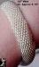 Bracelet:  Sterling Silver Mesh Bracelet - Designer Style
