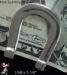 Money Clip:  Sterling Silver Money Clip - Horseshoe