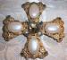 Jeanne Large Elaborate Cross Brooch