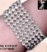 Bracelet:  Shades of Pink or Clear Rhinestone Bracelet