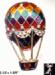 Hot Air Balloon Pin: Enamel Rhinestone Hot Air Balloon Pin