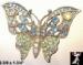 Butterfly Pin: Rhinestone Butterfly Pin Brooch, Butterfly