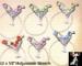 Toe Rings: Martini Toe Rings, Rhinestone Martini Toe Rin