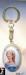 Florenza Keychain: Florenza Porcelain Portrait Keychain