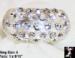 Ring: Clear Lucite Rhinestone Ring, Plastic Rhinestone Ring