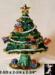 Trinket Box: Christmas Tree Trinket Box, Mini Christmas Tree