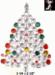 Christmas Tree Pin: Gorgeous Huge Rhinestone Christmas Tree