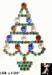 Christmas Tree Pin: Prong-set Rhinestone Christmas Tree Pin