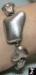 Bracelet: Free-form Mat Silvertone Bracelet - Toggle Closure