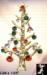 Christmas Tree Pin: Christmas Tree Brooch Pin with Dangles