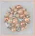 Erwin Pearl Rhinestone and Pearl Brooch