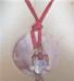 Ali Khan Pink and Crystal Necklace