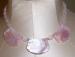 Necklace - Mother of Pearl and Rose Quartz - Sterling
