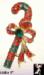 Christmas Candy Cane Pin: Rhinestone Candy Cane Brooch Pin