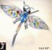 Dragonfly Pin: Rhinestone Dragonfly Pin, Dragonfly Brooch