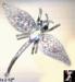 Dragonfly Pin: AB Rhinestone Dragonfly Pin, Dragonfly Brooch